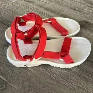 NEW Mens TEVA HURRICANE XLT Red/White US Size 9 WATER STRAP SANDALS Teva | Shoes | New Mens Teva Hurricane Xlt Redwhite Us Size  main image 2